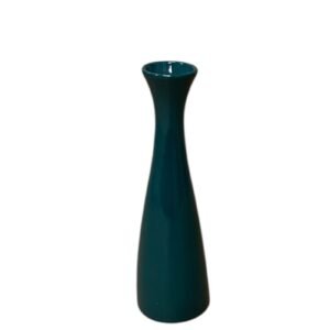 TEAL TULLY CERAMIC VASE