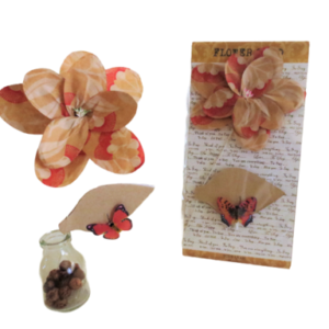 PFC-PH: Red Pohutukawa Paper flower card