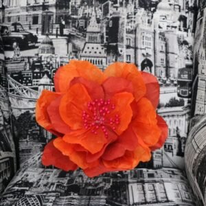 ORANGE: Sakura paper flower